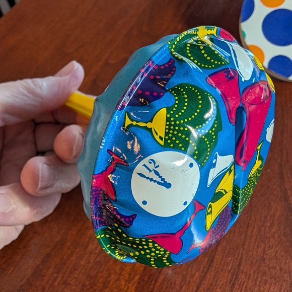 Set of Eight (8) mid-century party noisemakers, at least some by Kirchhof - Picture 2 of 6